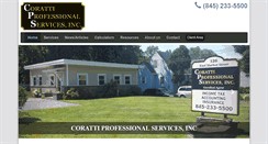 Desktop Screenshot of corattiprofessionalservices.com