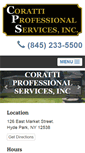 Mobile Screenshot of corattiprofessionalservices.com